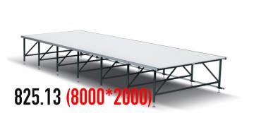 Настилочный стол с вентиляцией IMA 825.13 (8000*2000)